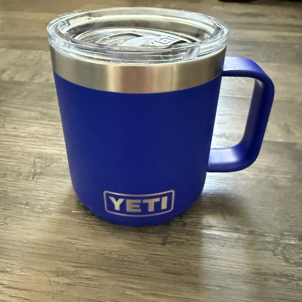 Gently Used Yeti 10 oz Mug Offshore Blue